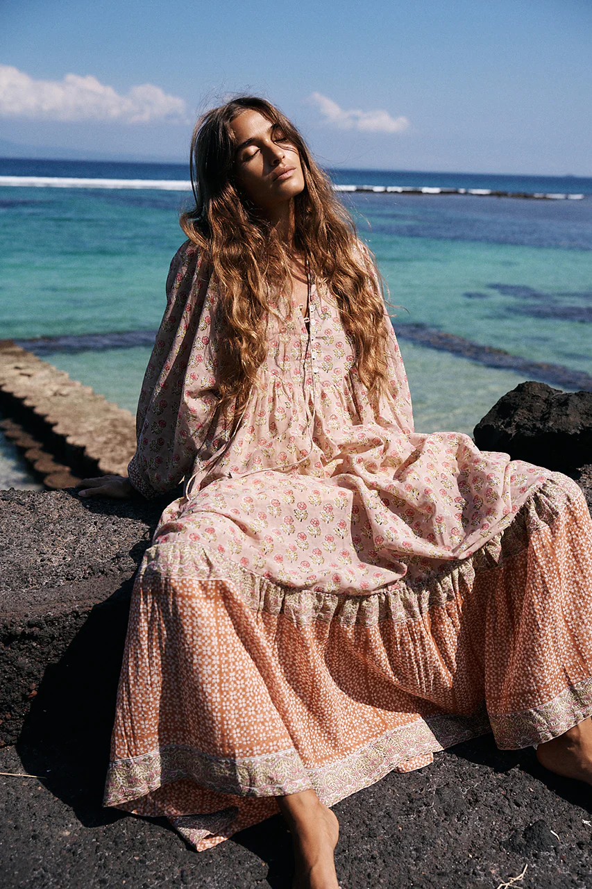 Bhoomi Maxi Dress ~ Sunset - Image 3