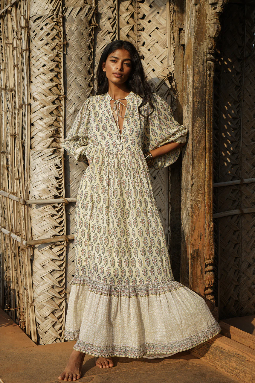 Bhoomi Maxi Dress ~ Meadow - Image 7