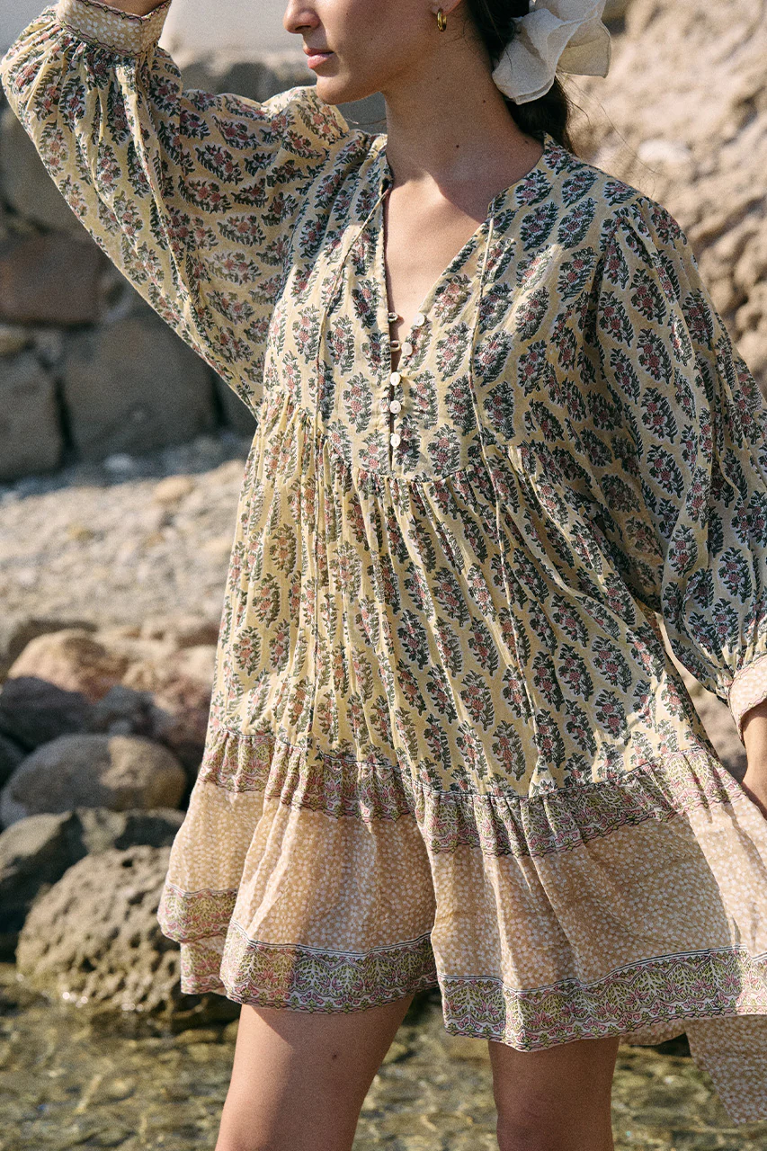 Bhoomi Mini Dress ~ Meadow - Image 7