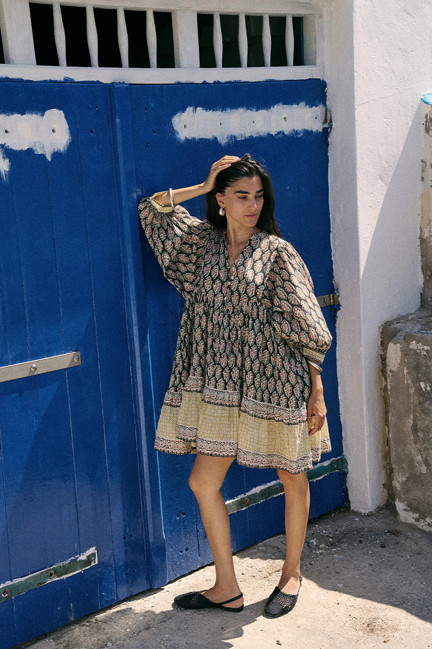 Bhoomi Mini Dress ~ Onyx - Image 10