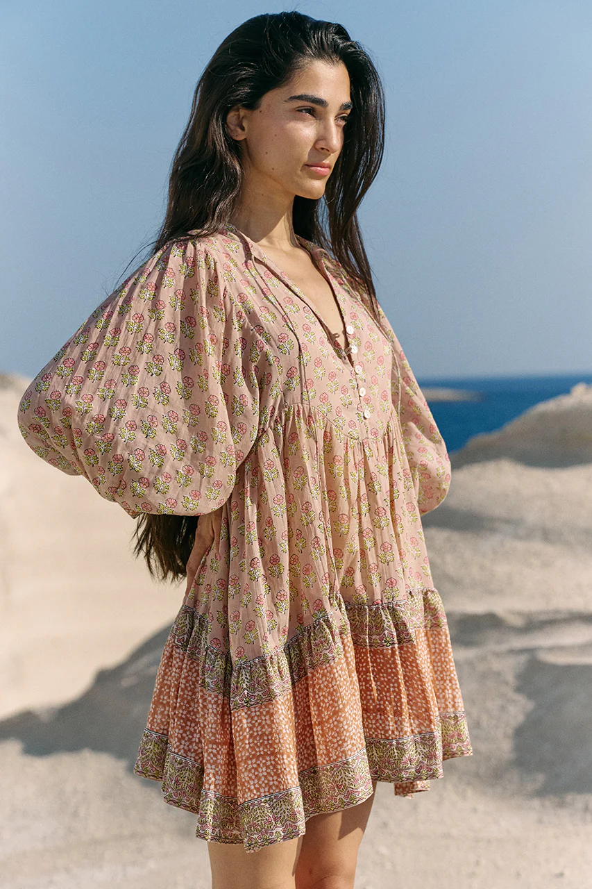 Bhoomi Mini Dress ~ Sunset - Image 7