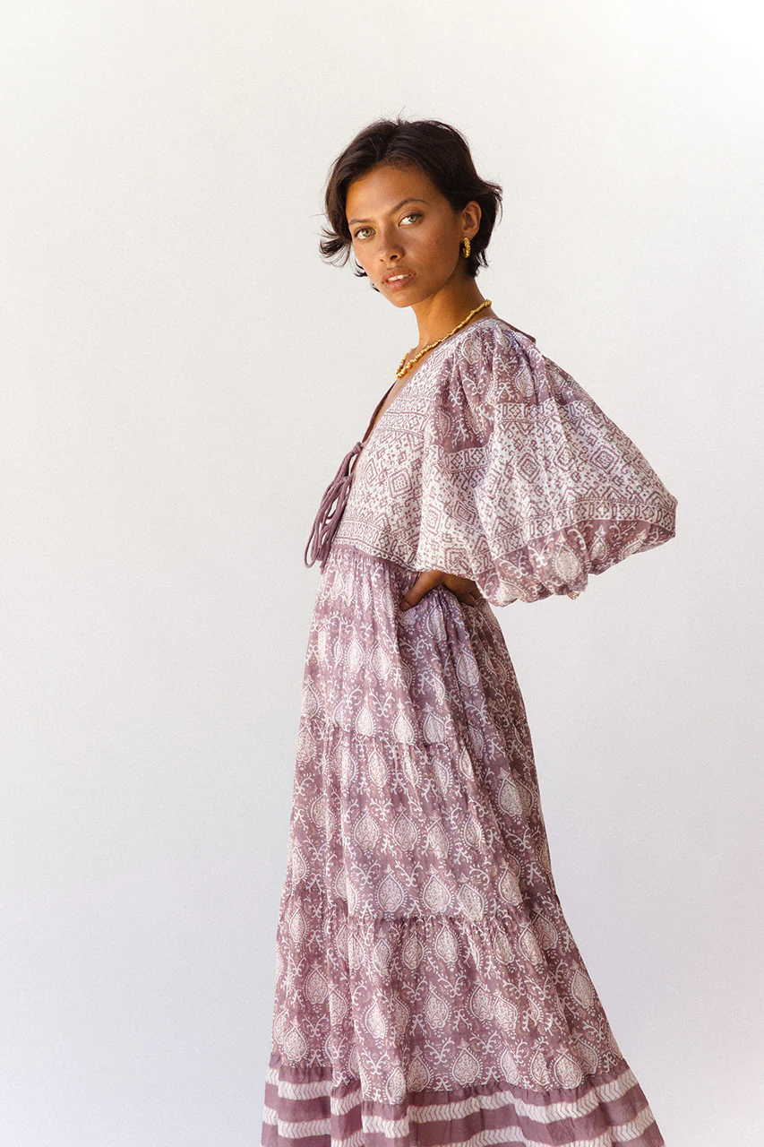 Jasmine Maxi Dress - Lavender - Image 6