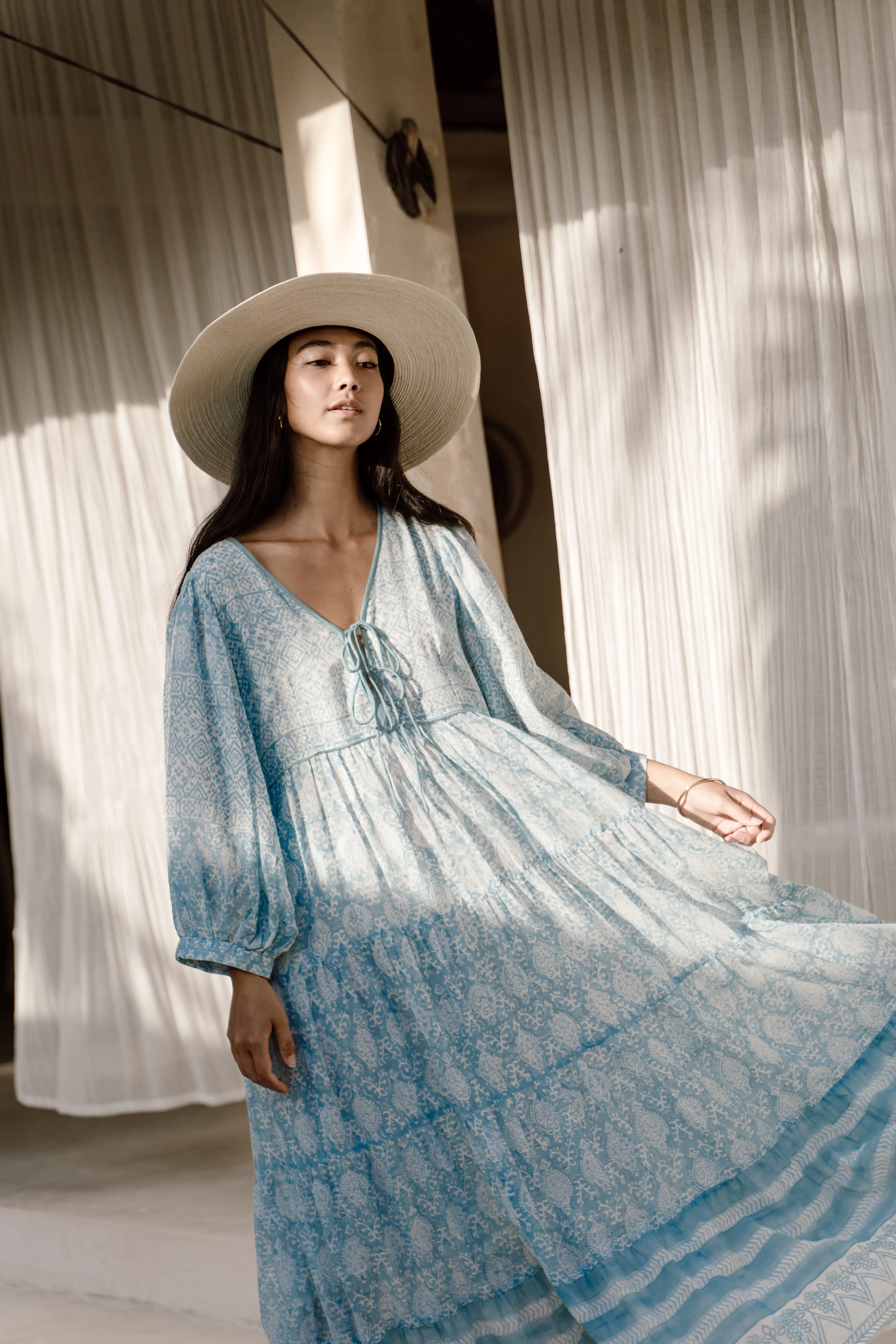 Jasmine Maxi Dress - Sea Mist - Image 3