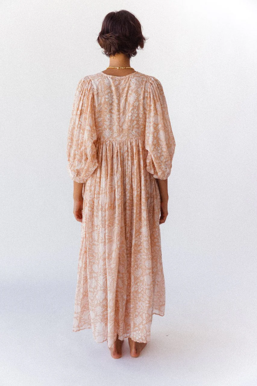 Kyra Maxi Dress ~ Apricot Blush - Image 11