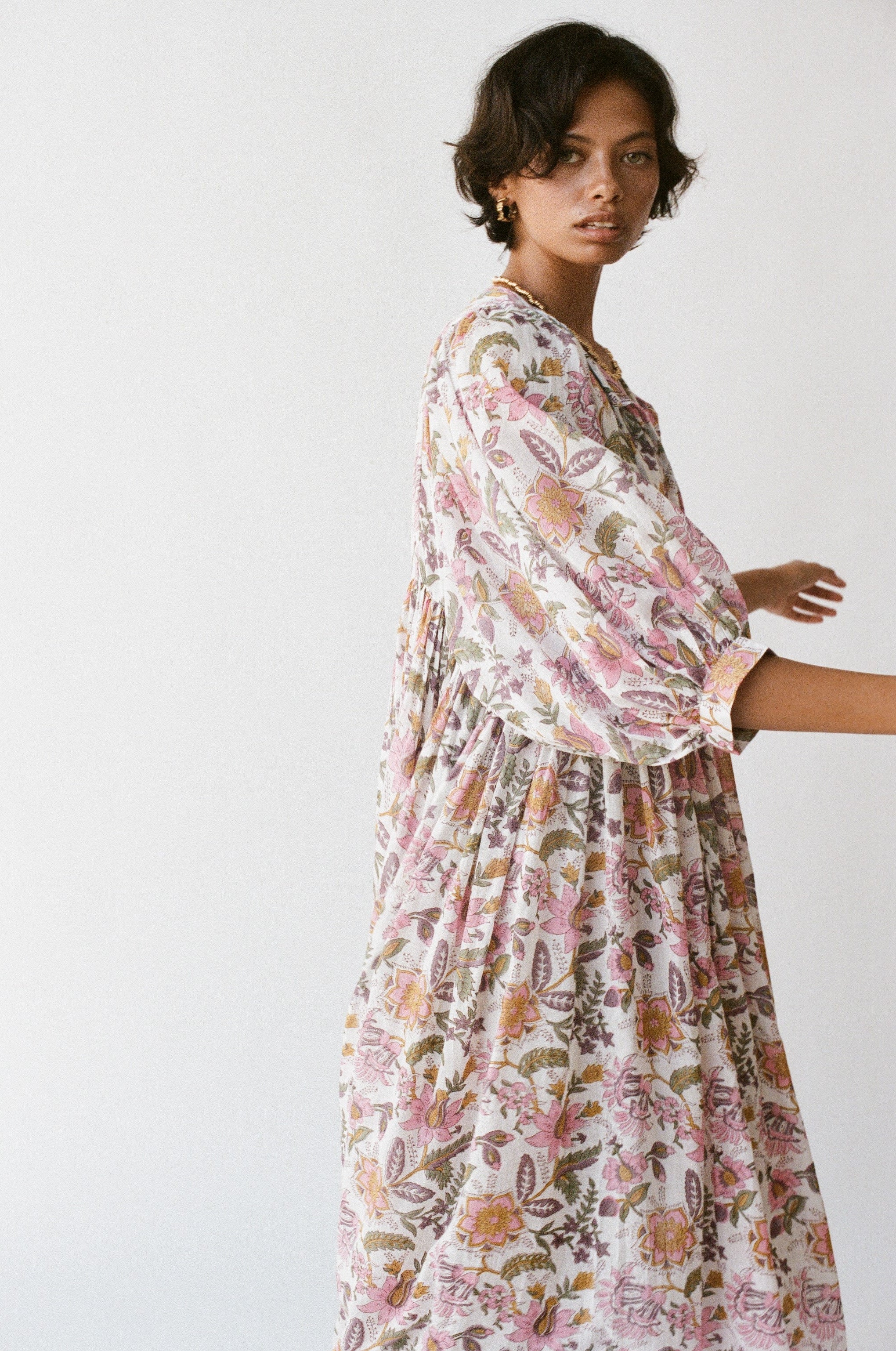 Kyra Maxi Dress ~ Fuchsia Bloom - Image 8