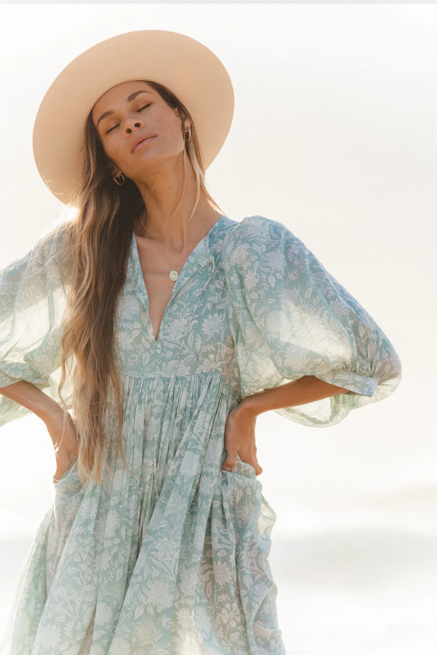 Kyra Midi Dress ~ Jade - Image 7