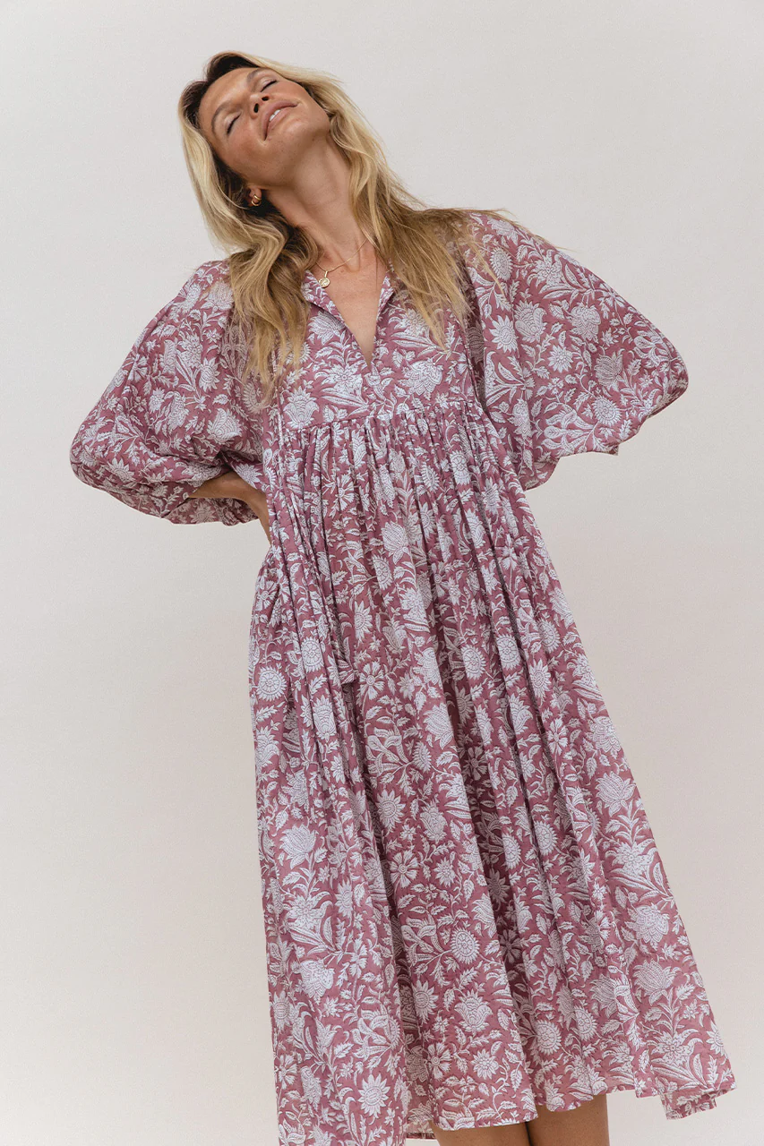 Kyra Midi Dress ~ Musk - Image 5