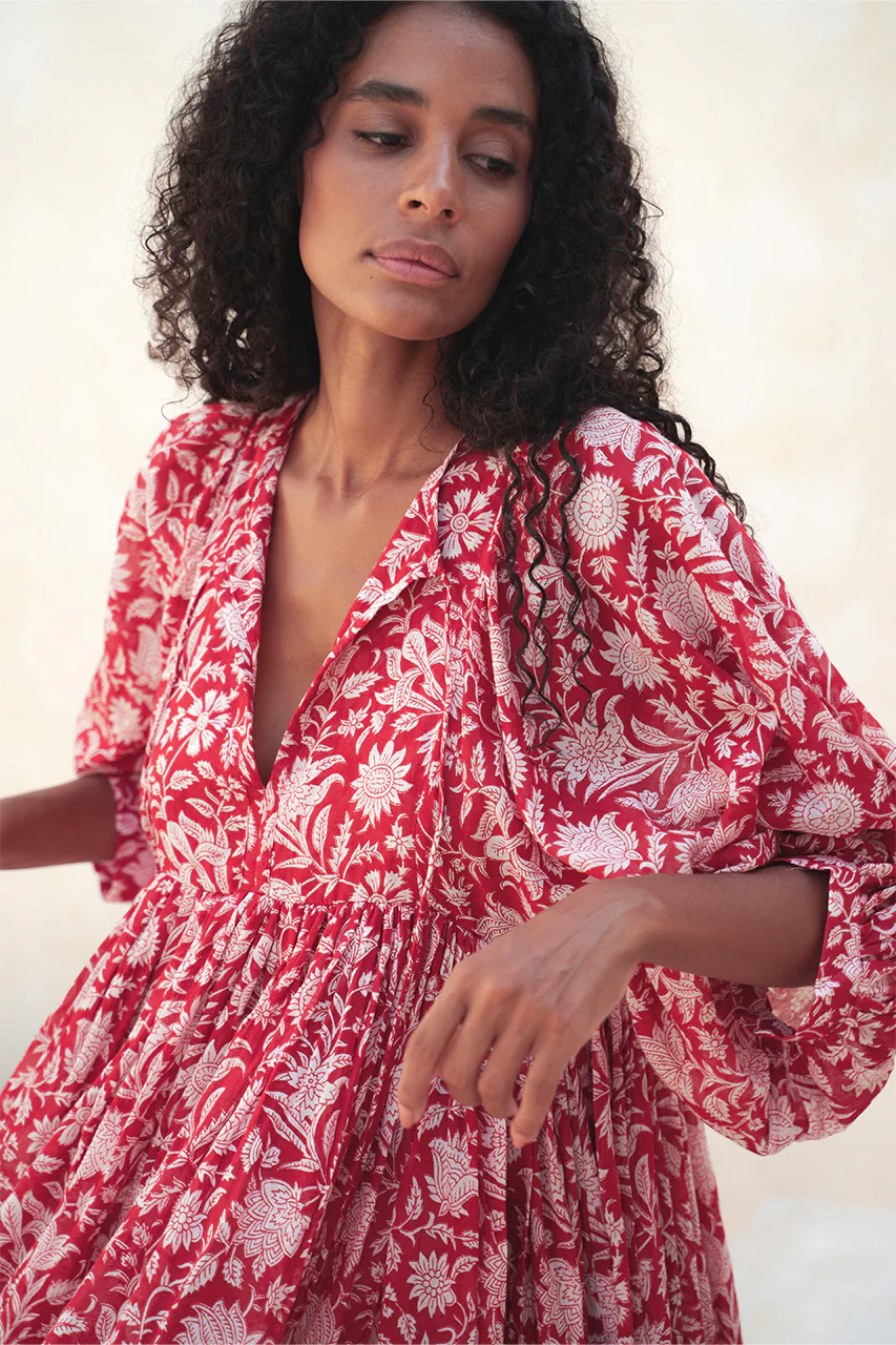 Kyra Midi Dress ~ Saffron - Image 6