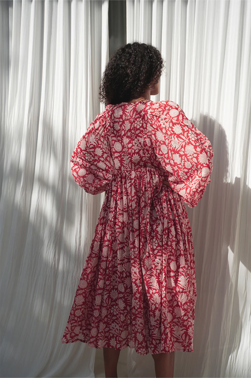 Kyra Midi Dress ~ Saffron - Image 8