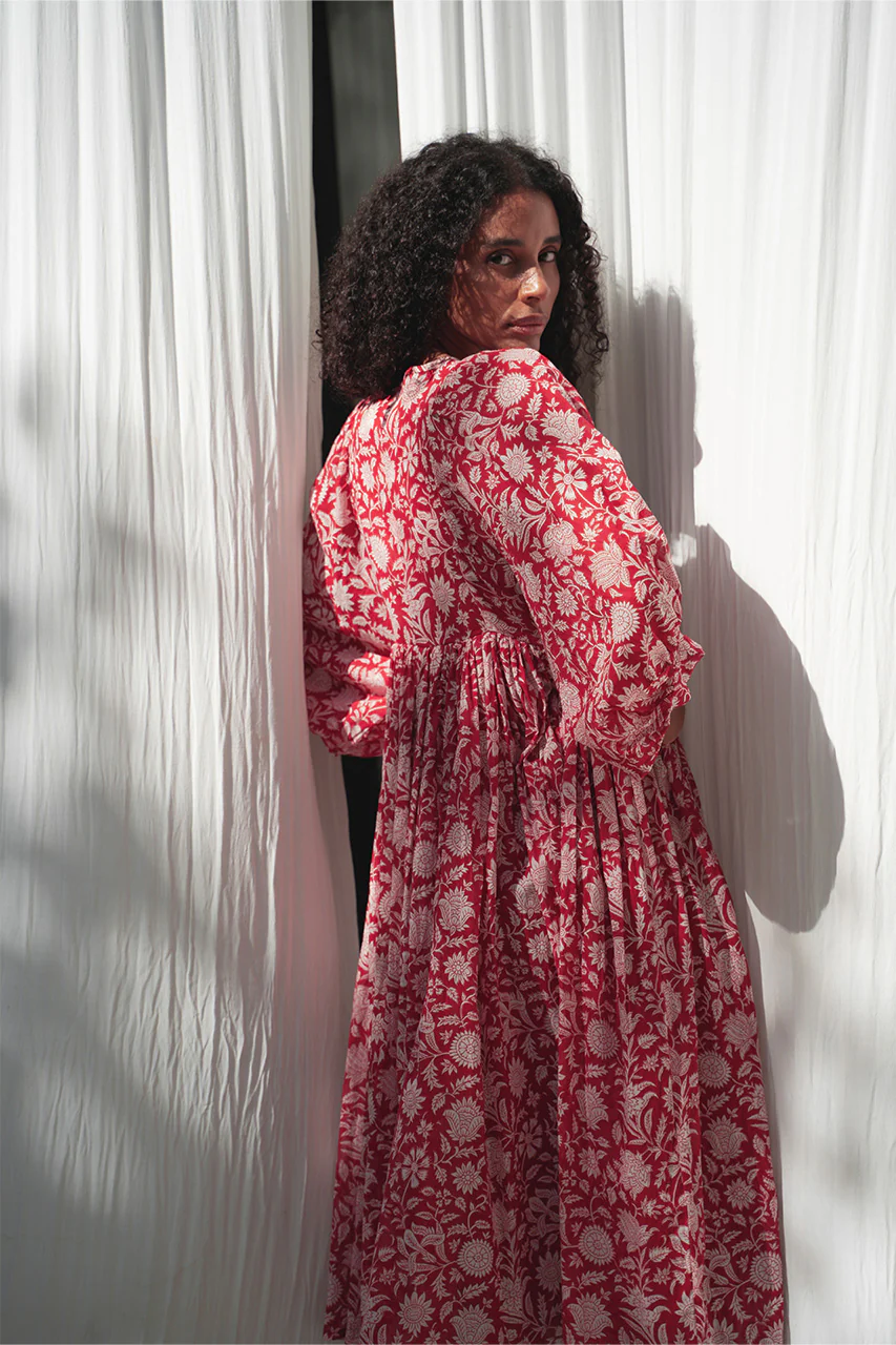 Kyra Midi Dress ~ Saffron - Image 9