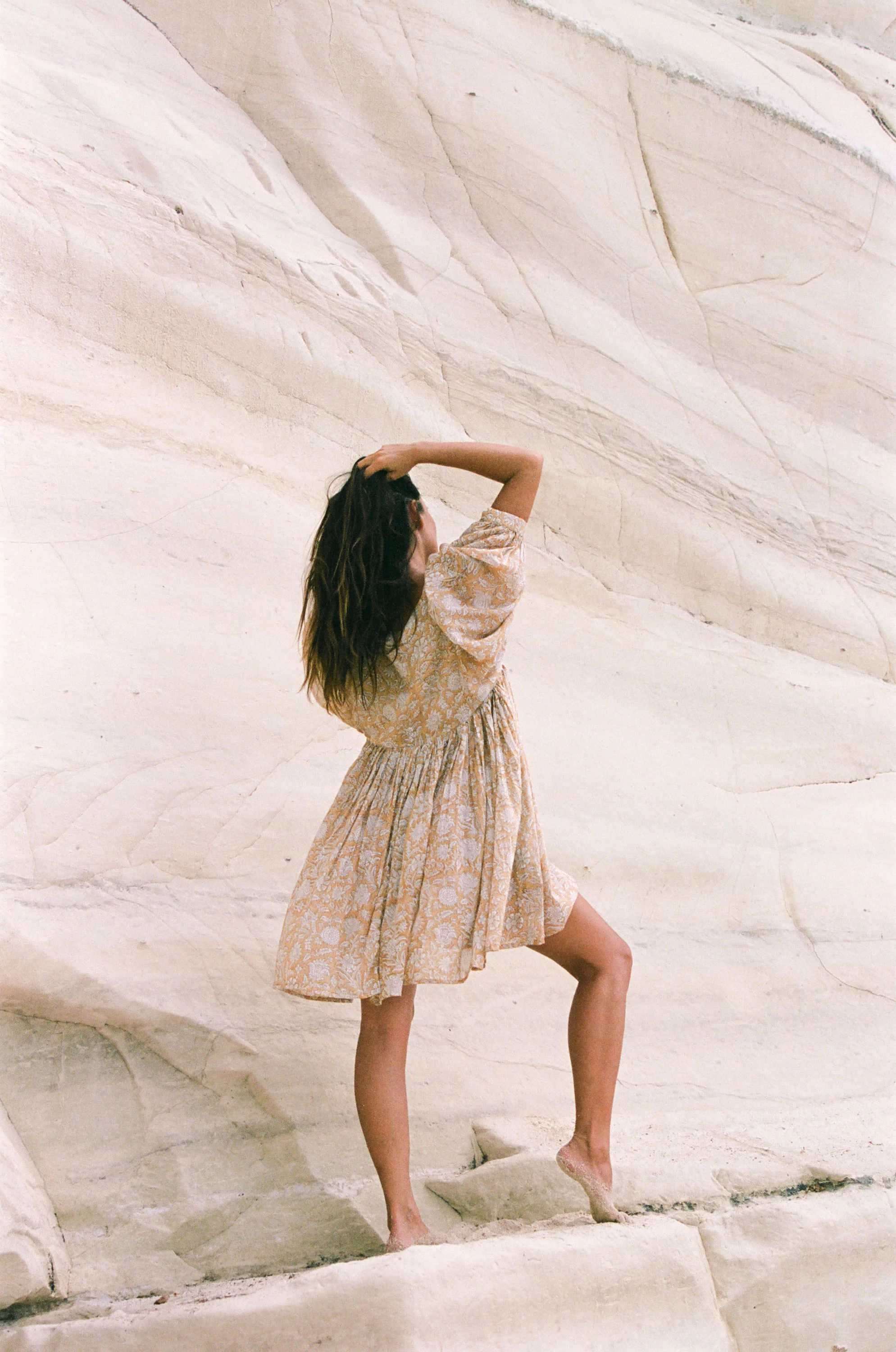 Kyra Mini Dress ~ Cumin - Image 4