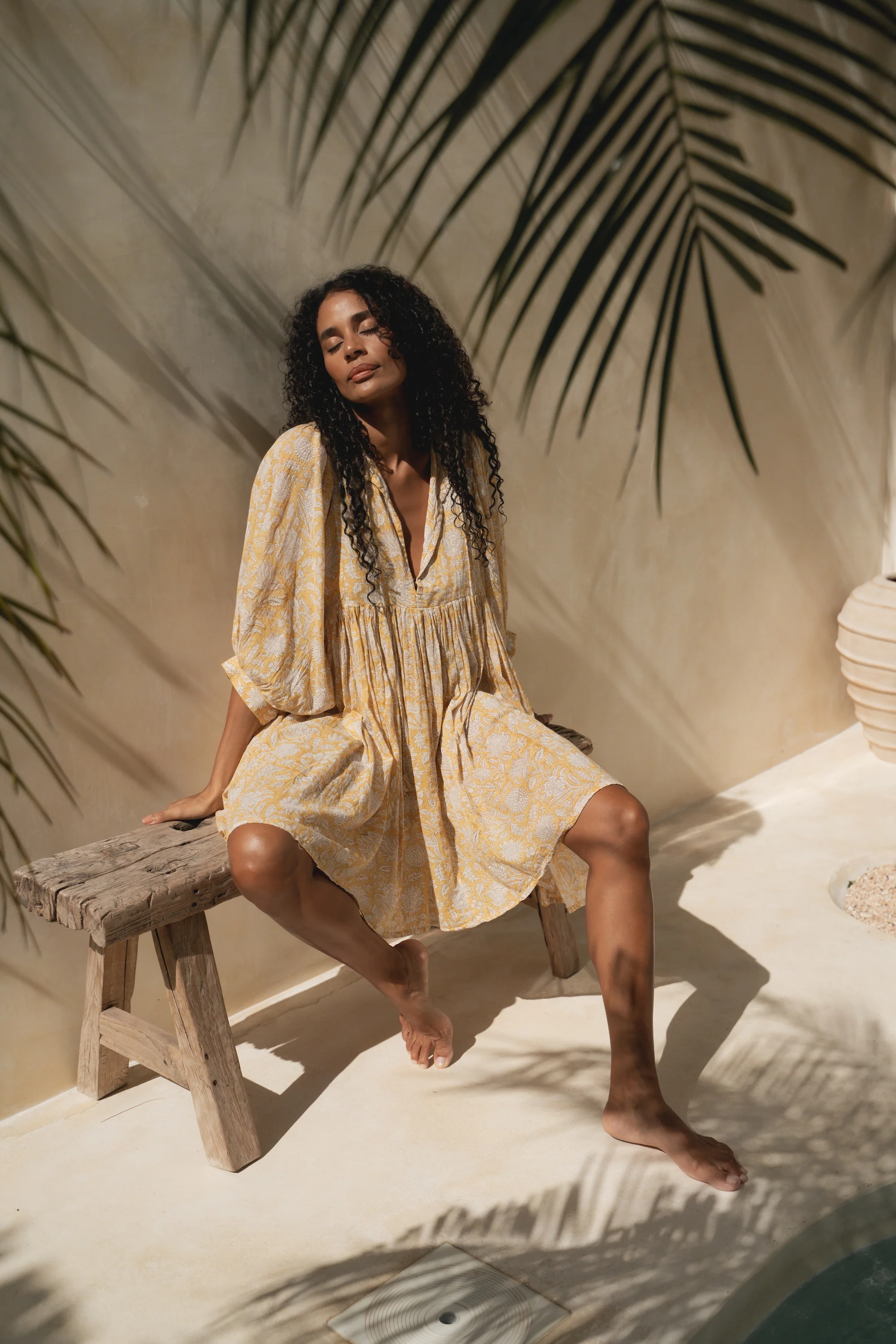 Kyra Mini Dress ~ Cumin - Image 5