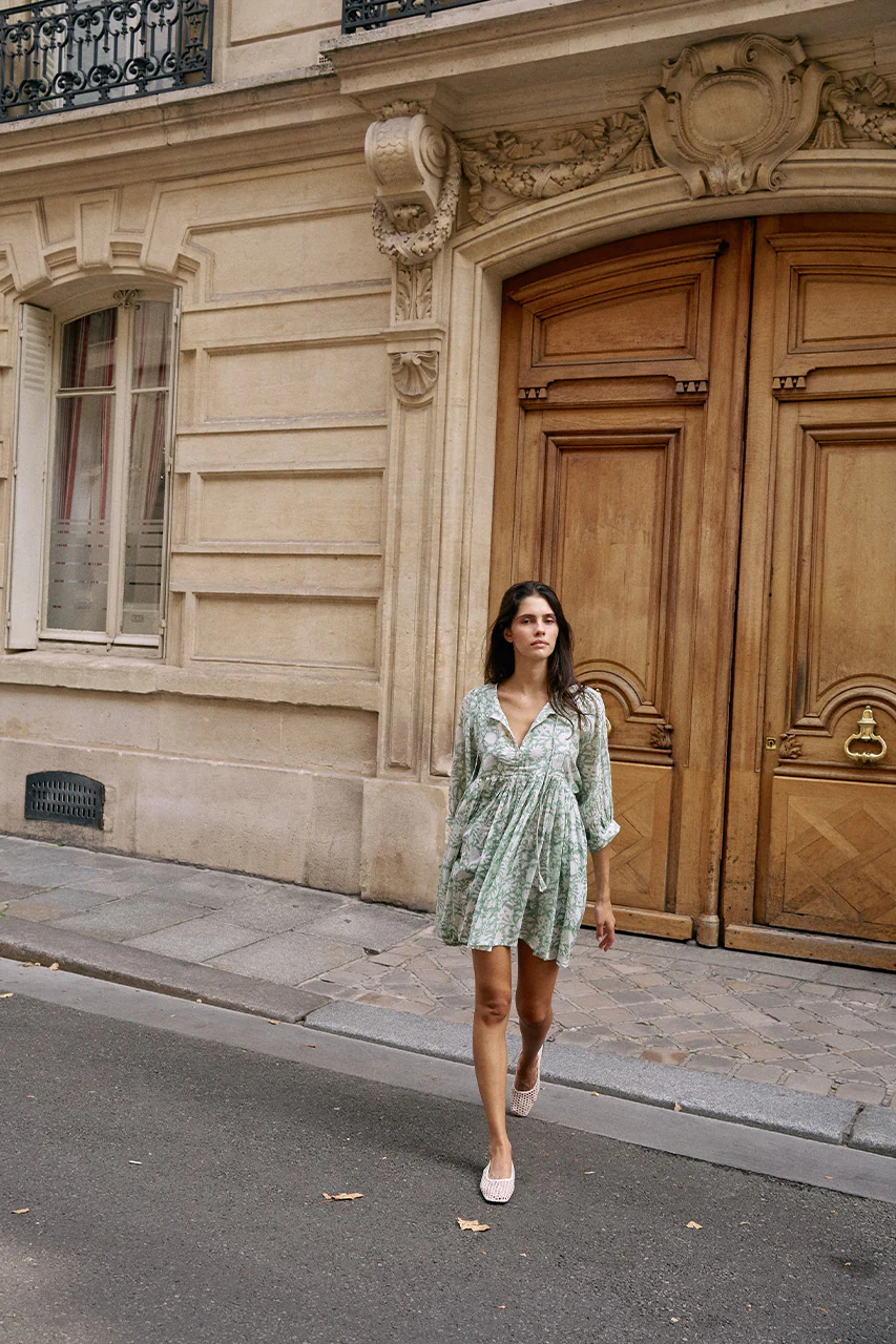 Kyra Mini Dress ~ Jade - Image 3