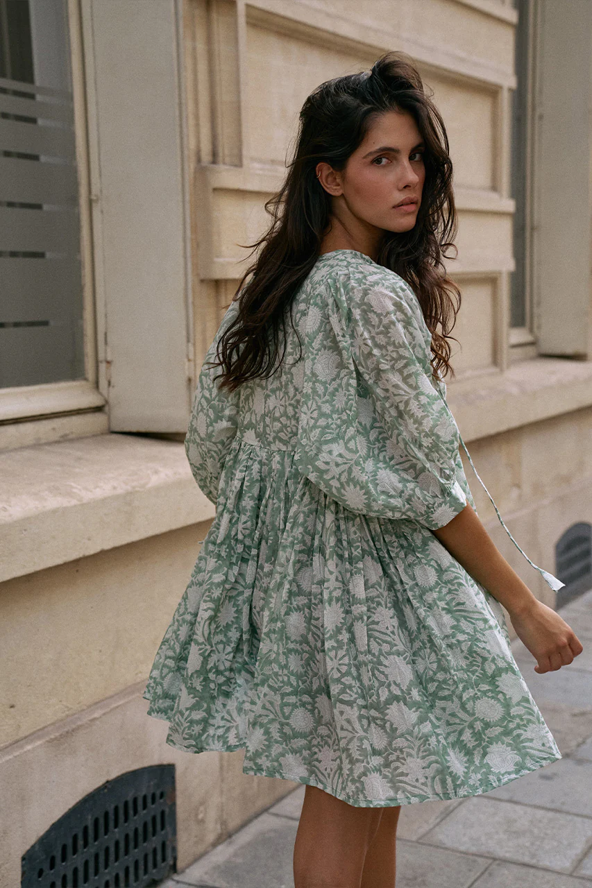 Kyra Mini Dress ~ Jade - Image 4