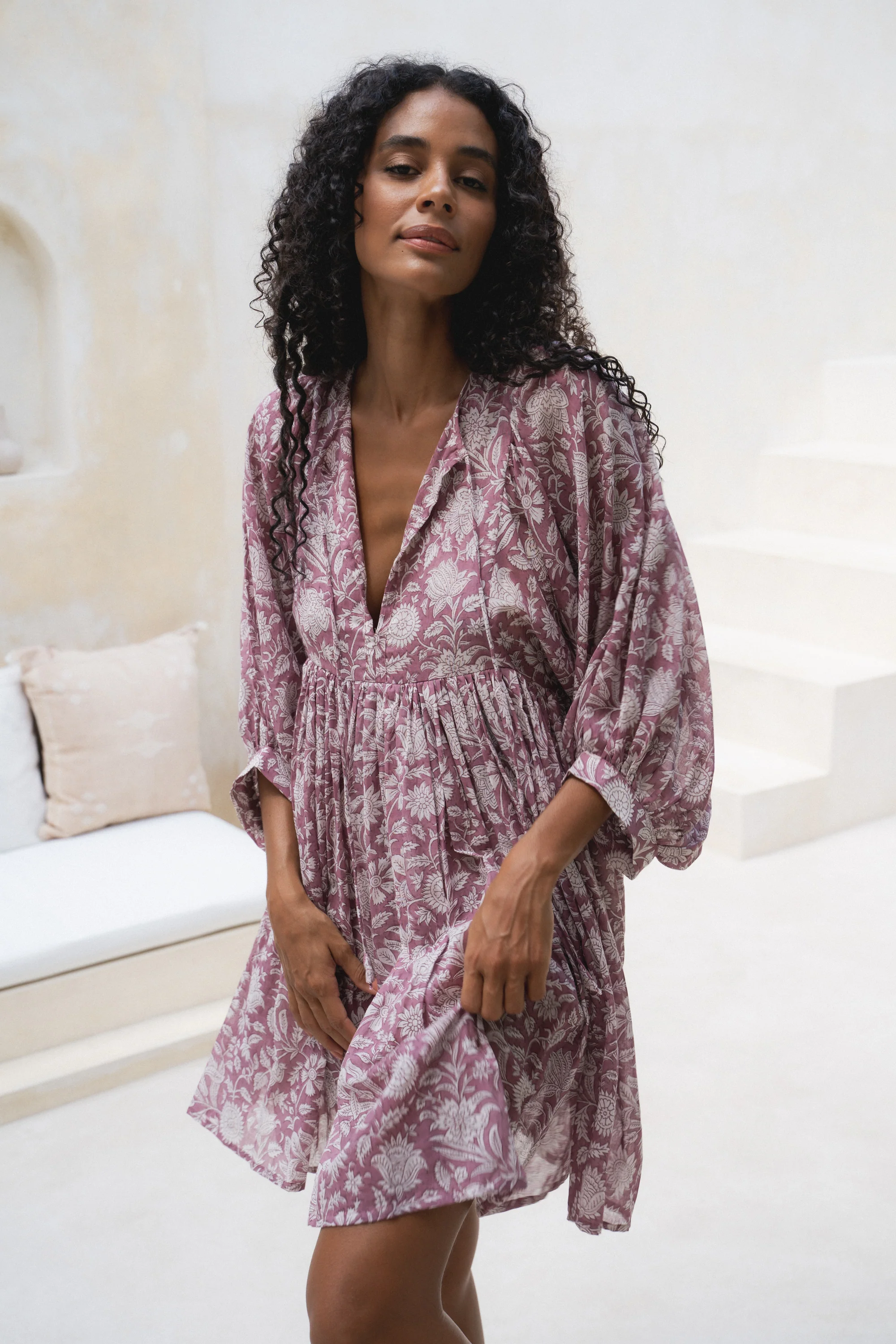 Kyra Mini Dress ~ Musk - Image 3