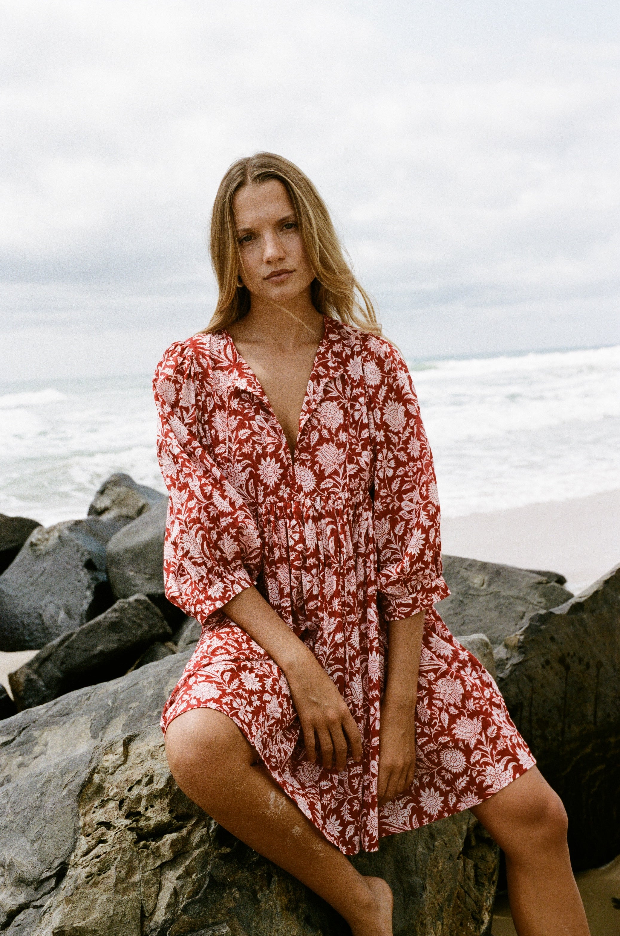 Kyra Mini Dress ~ Saffron - Image 4