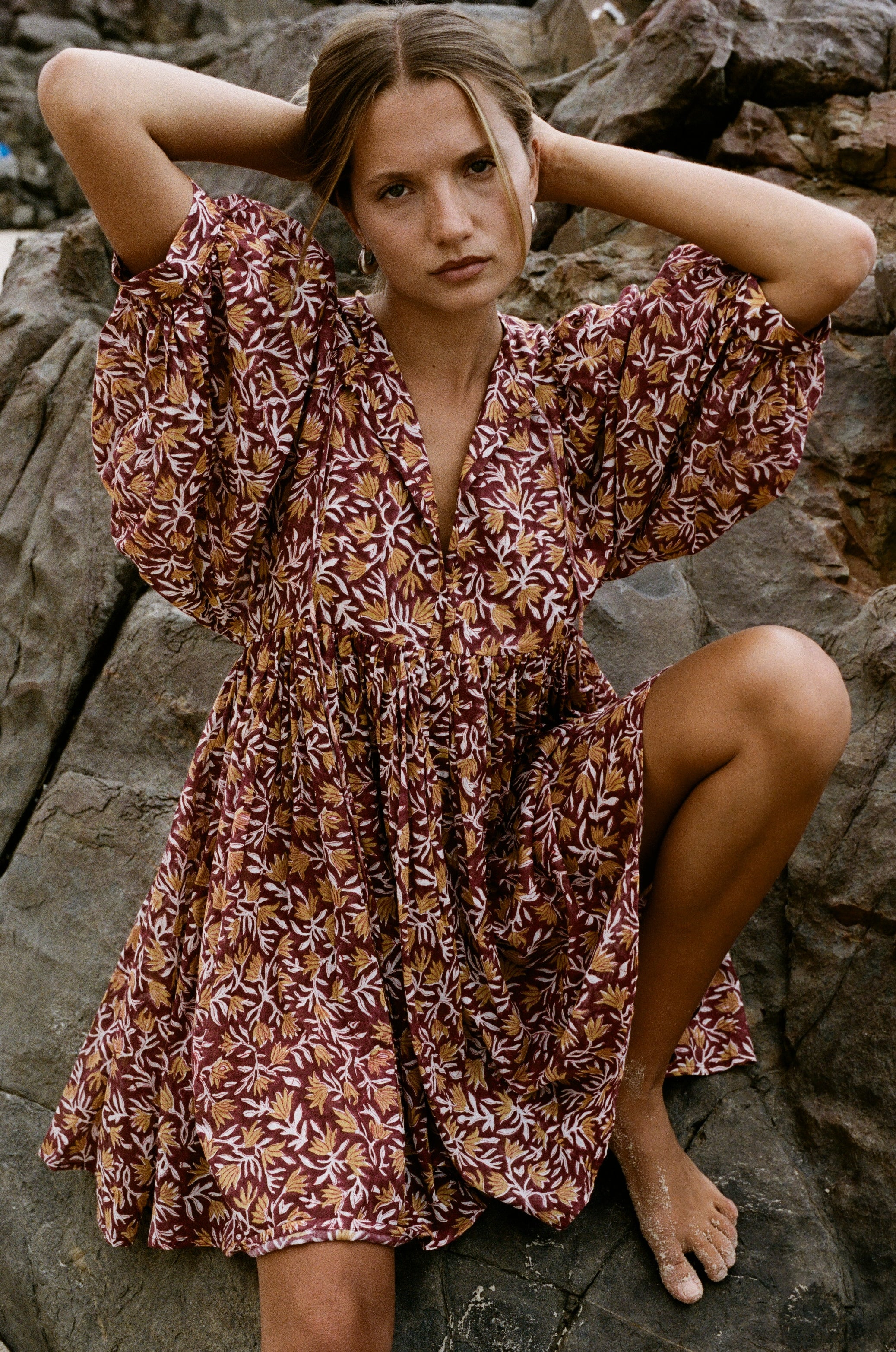 Kyra Mini Dress ~ Sumac - Image 5