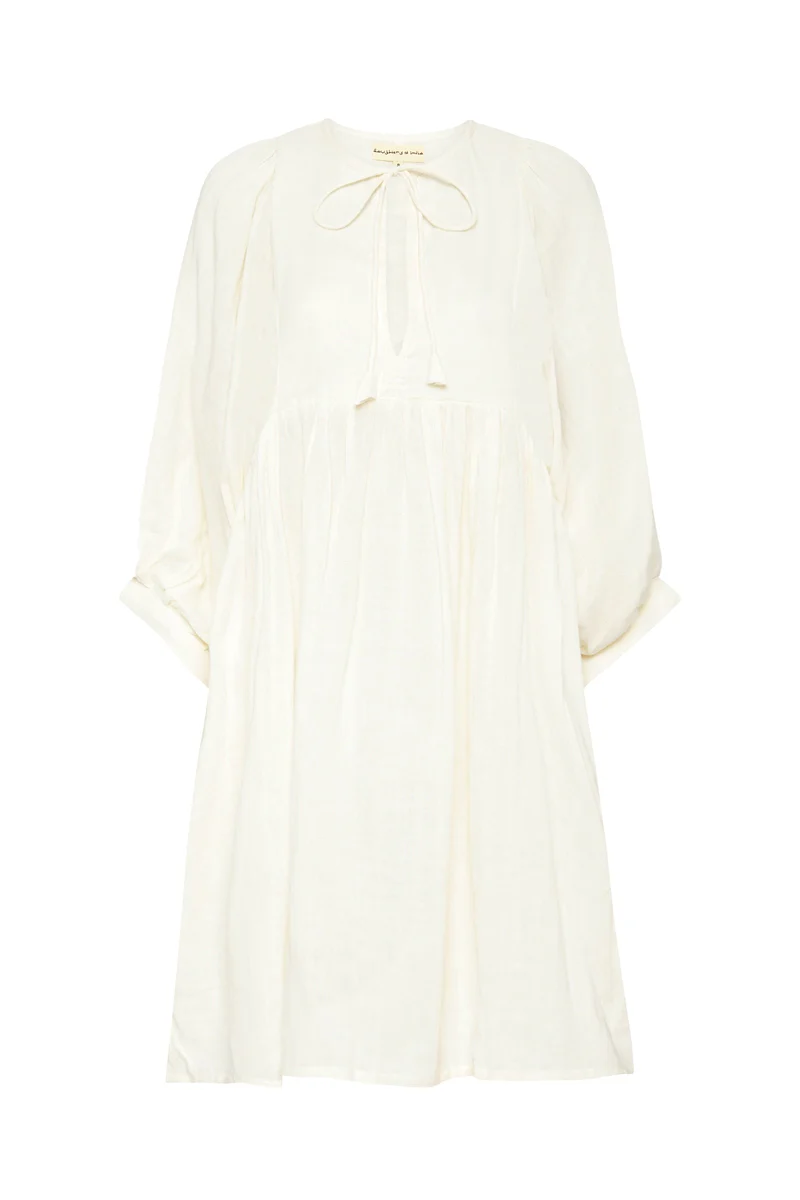 Kyra Mini Dress ~ White Gauze - Image 8