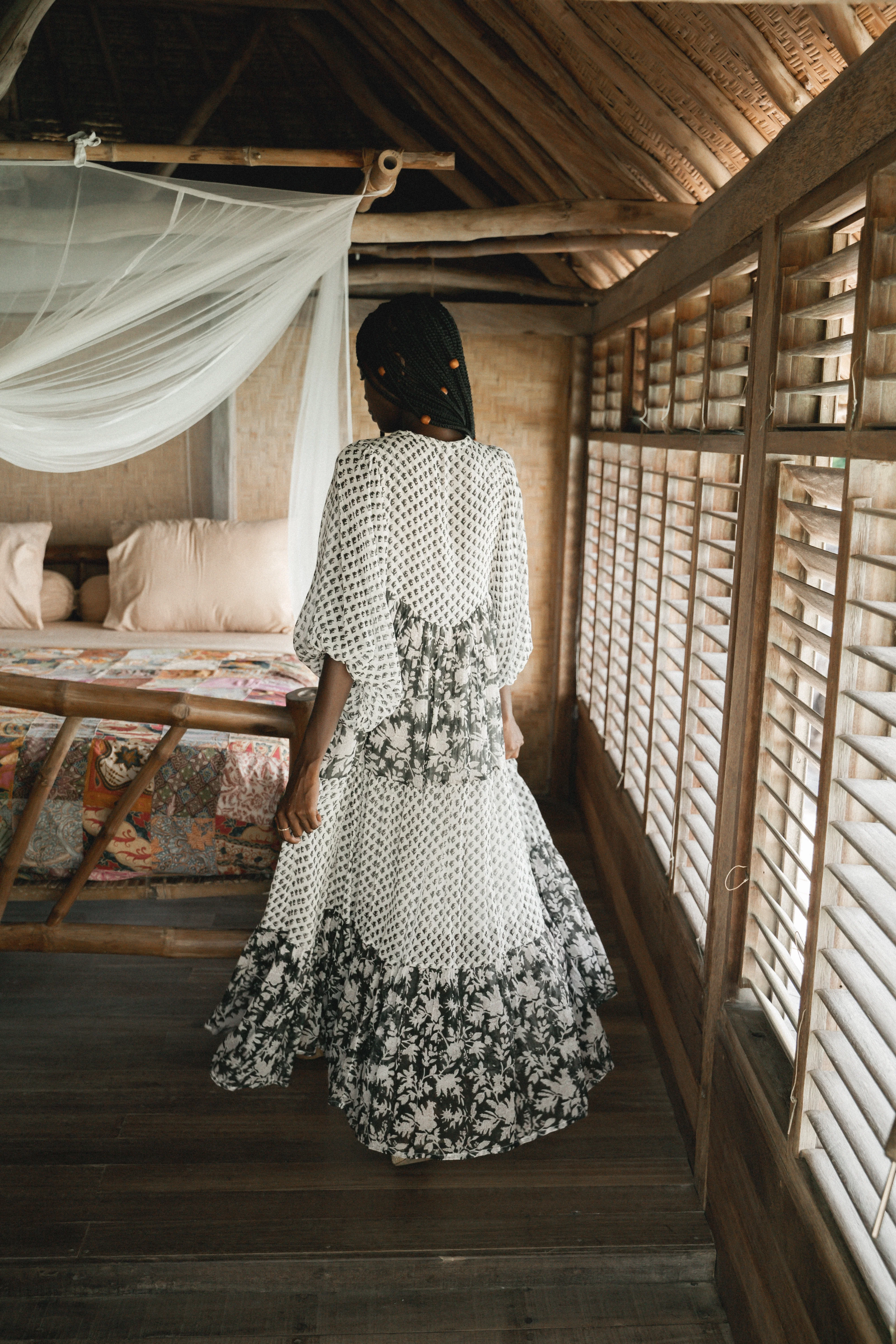 Nora Maxi Dress ~ Noir - Image 6