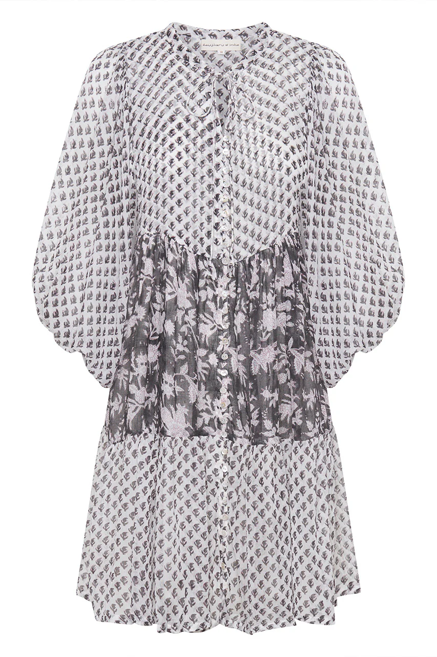 Nora Mini Dress ~ Noir - Image 6