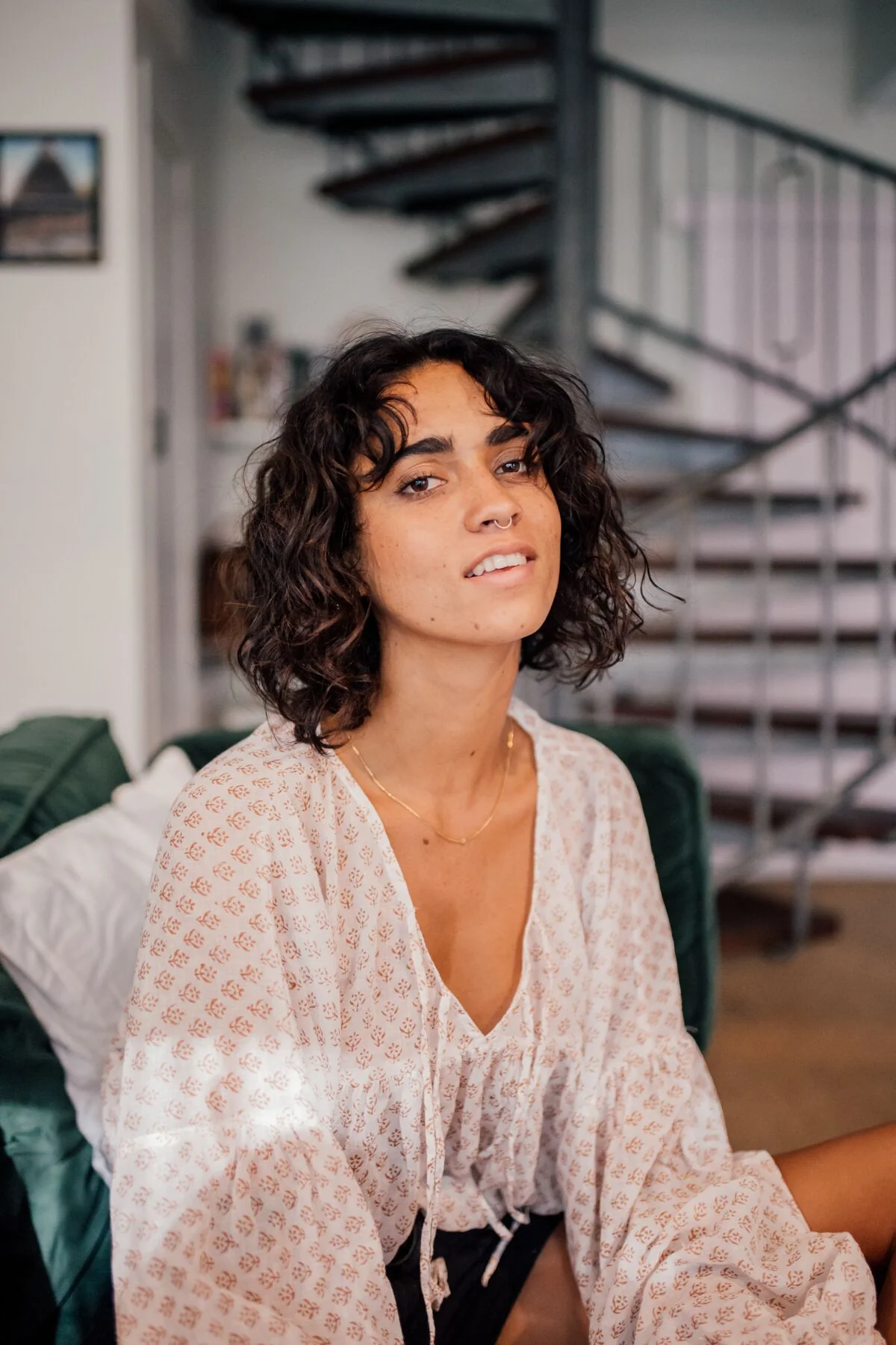 Rashmi Blouse ~ Cinnamon - Image 4