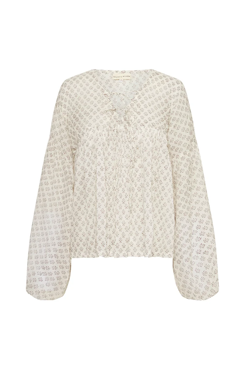 Rashmi Blouse ~ Cinnamon - Image 5