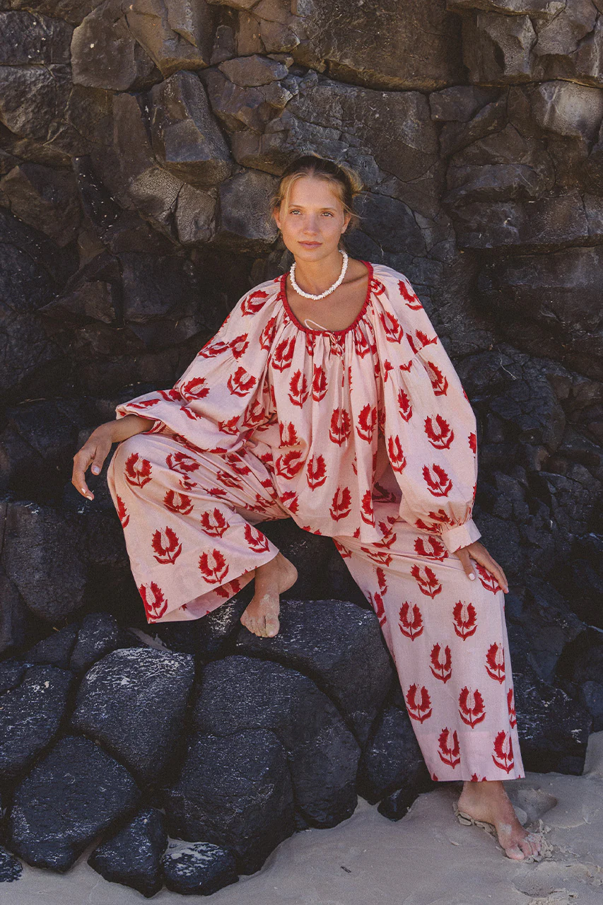 Ria Blouse ~ Cherry Blossom - Image 3