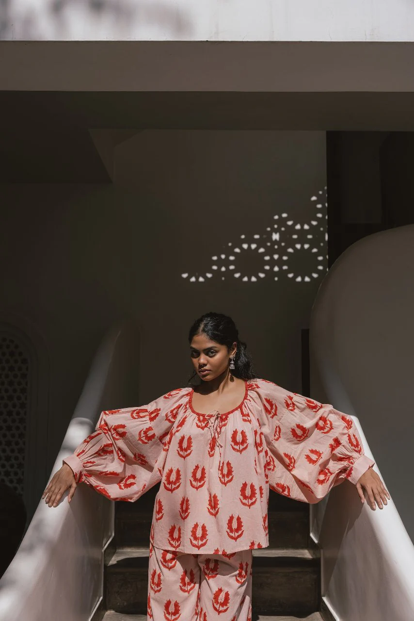 Ria Blouse ~ Cherry Blossom - Image 5