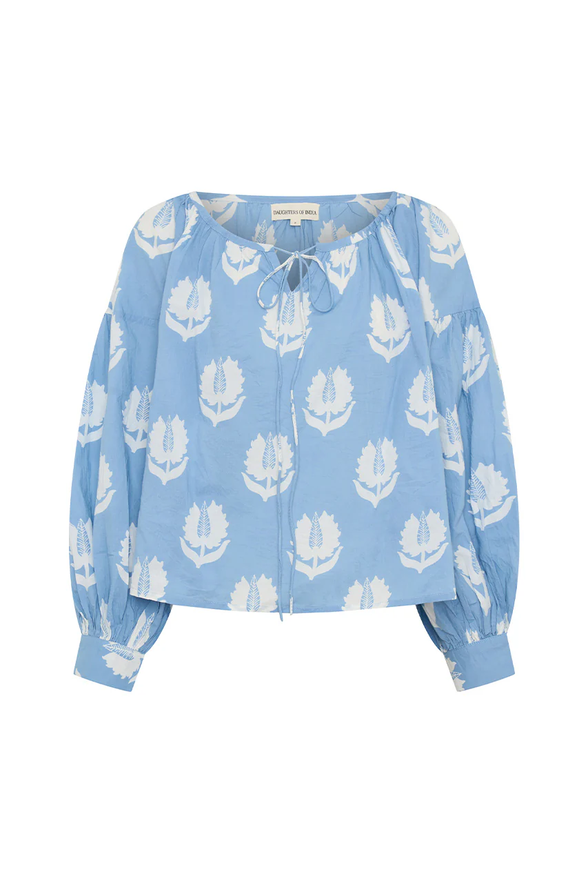 Ria Blouse ~ Sky - Image 8