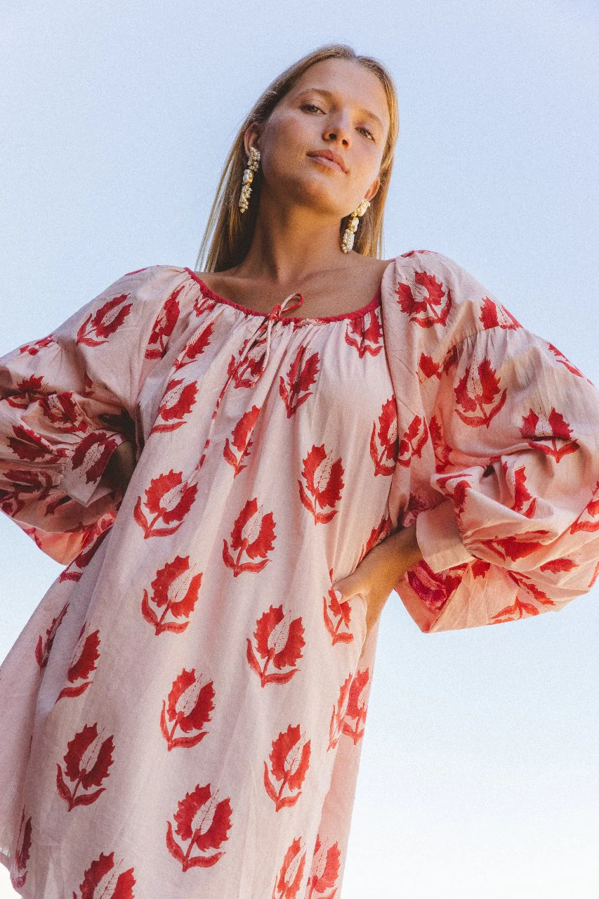 Ria Mini Dress ~ Cherry Blossom - Image 4