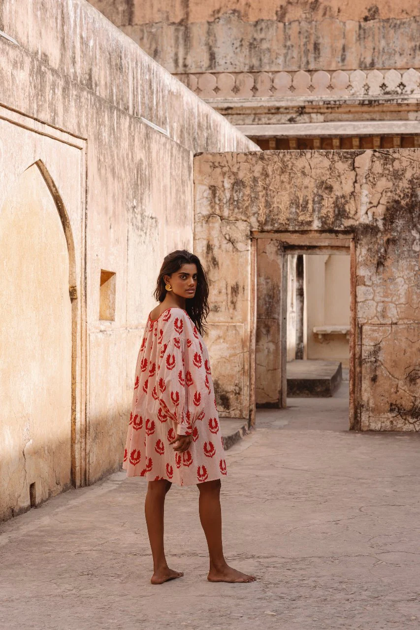 Ria Mini Dress ~ Cherry Blossom - Image 6