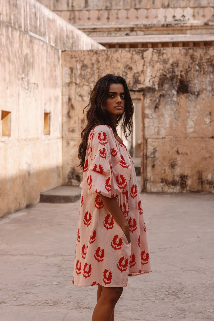 Ria Mini Dress ~ Cherry Blossom - Image 7