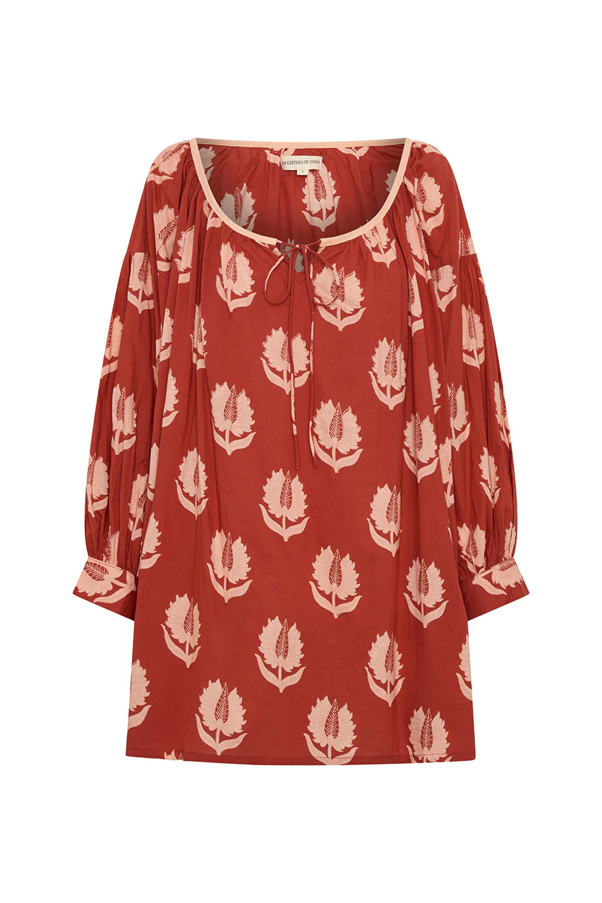 Ria Mini Dress ~ Ruby Red - Image 8