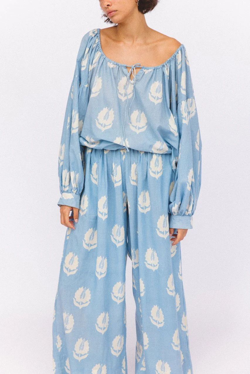 Ria Pants ~ Sky - Image 4