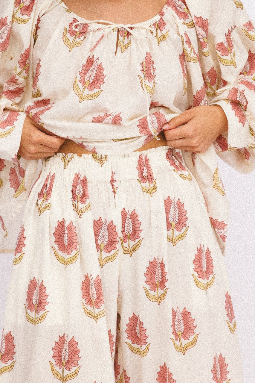 Ria Pants ~ Strawberry Cream - Image 4