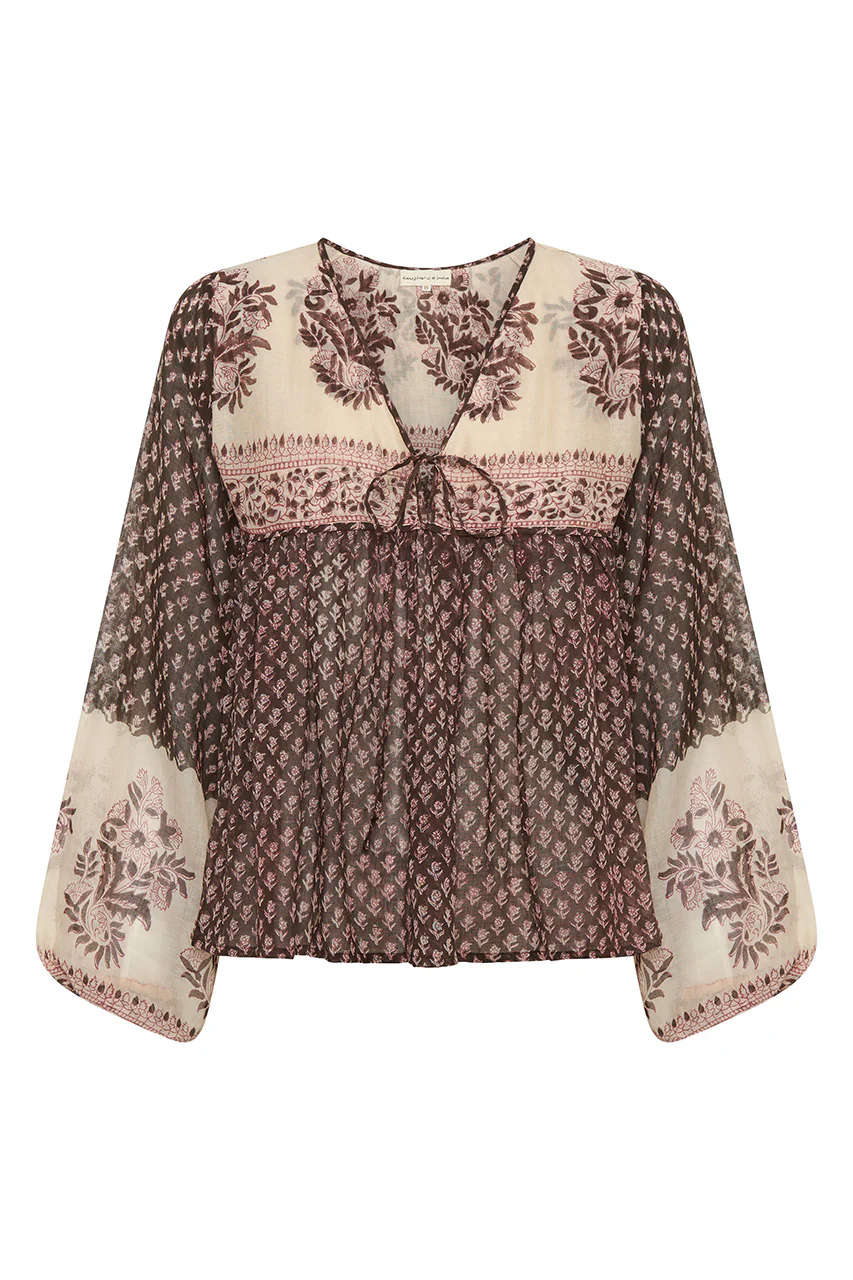 Rooh Blouse ~ Cacao - Image 6