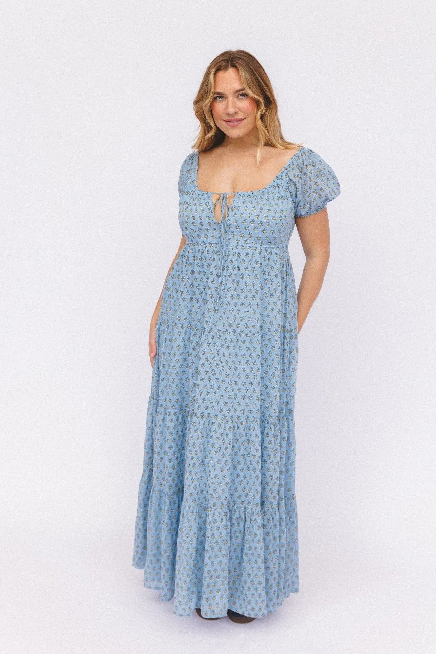 Sita Maxi Dress ~ Bluebell - Image 4
