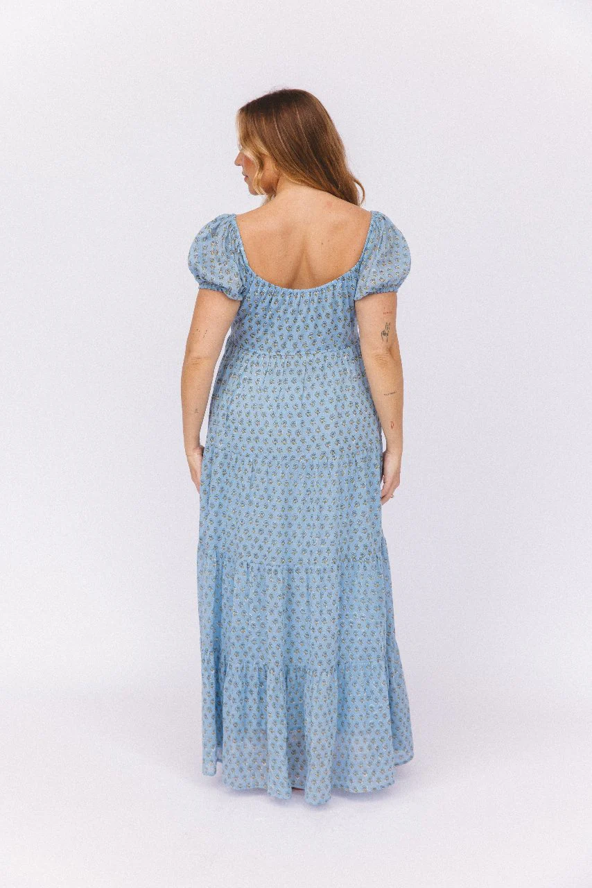 Sita Maxi Dress ~ Bluebell - Image 6