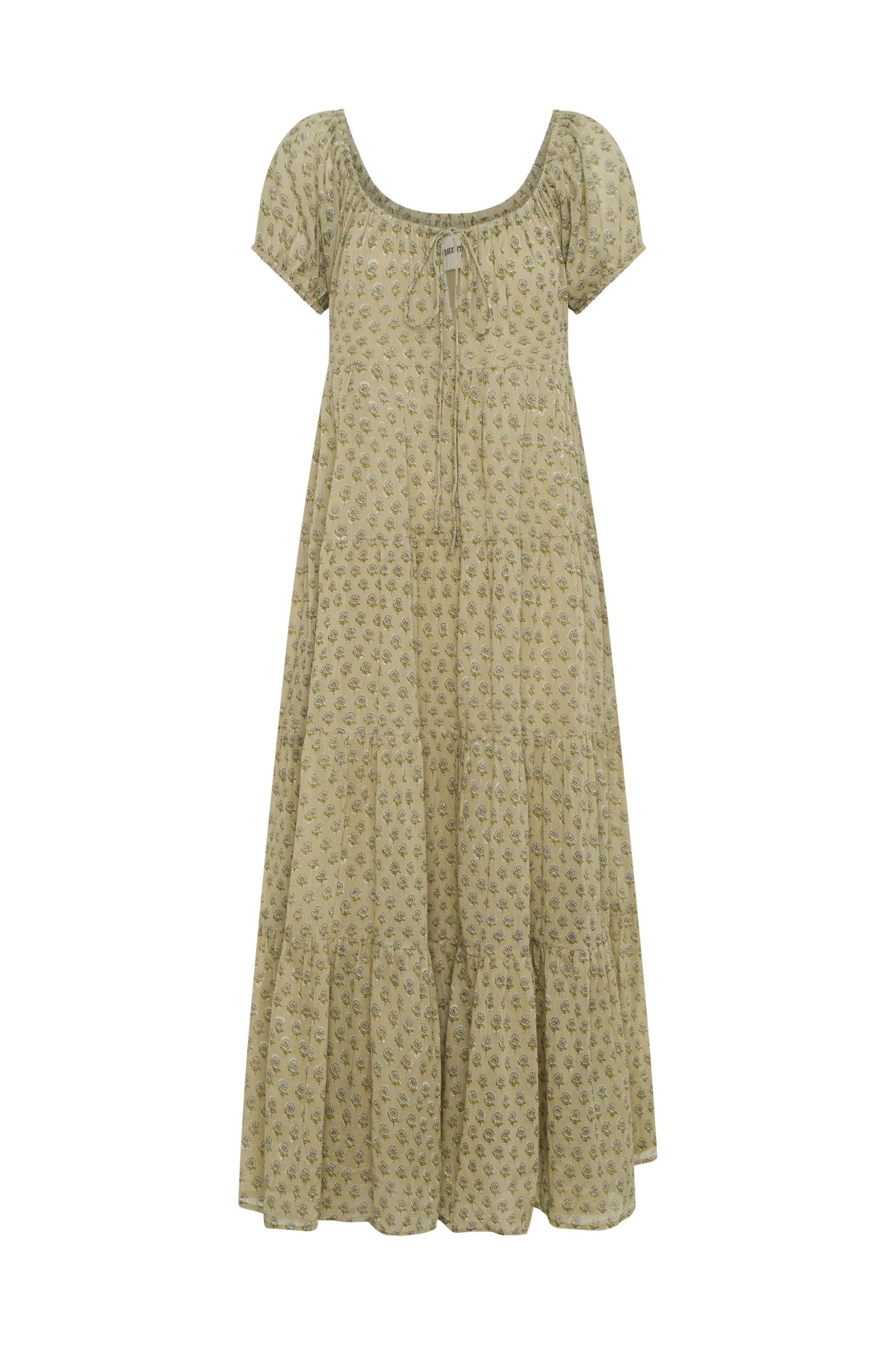 Sita Maxi Dress ~ Green Lily - Image 12