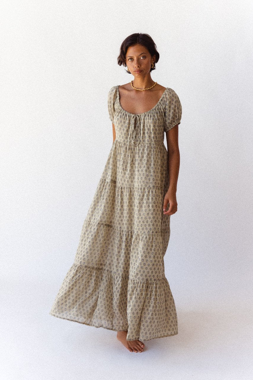 Sita Maxi Dress ~ Green Lily - Image 7