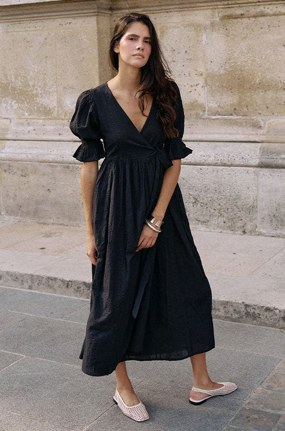 Uma Maxi Dress ~ Black - Image 3
