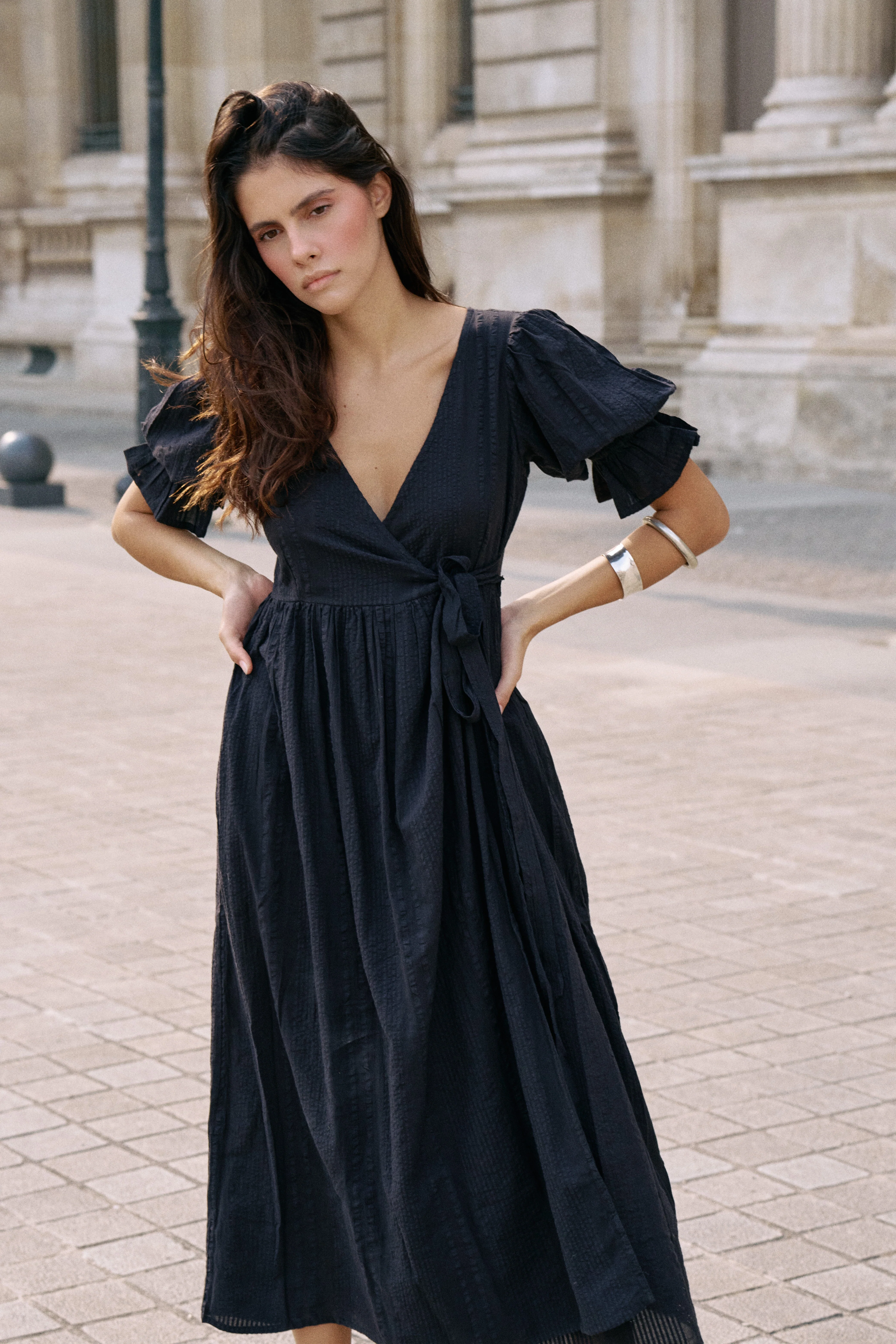 Uma Maxi Dress ~ Black - Image 7