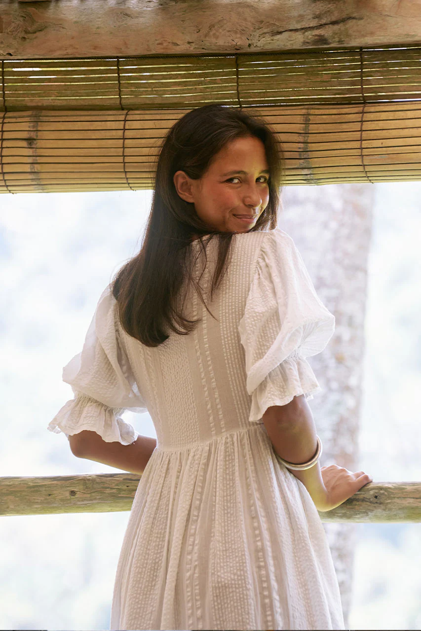 Uma Maxi Dress ~ White - Image 4