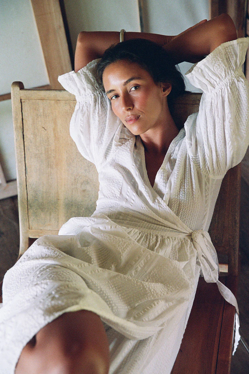 Uma Maxi Dress ~ White - Image 5