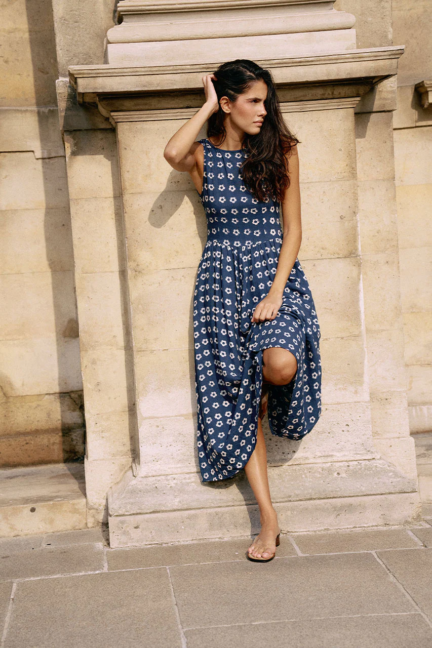 Veda Dress ~ Indigo - Image 10