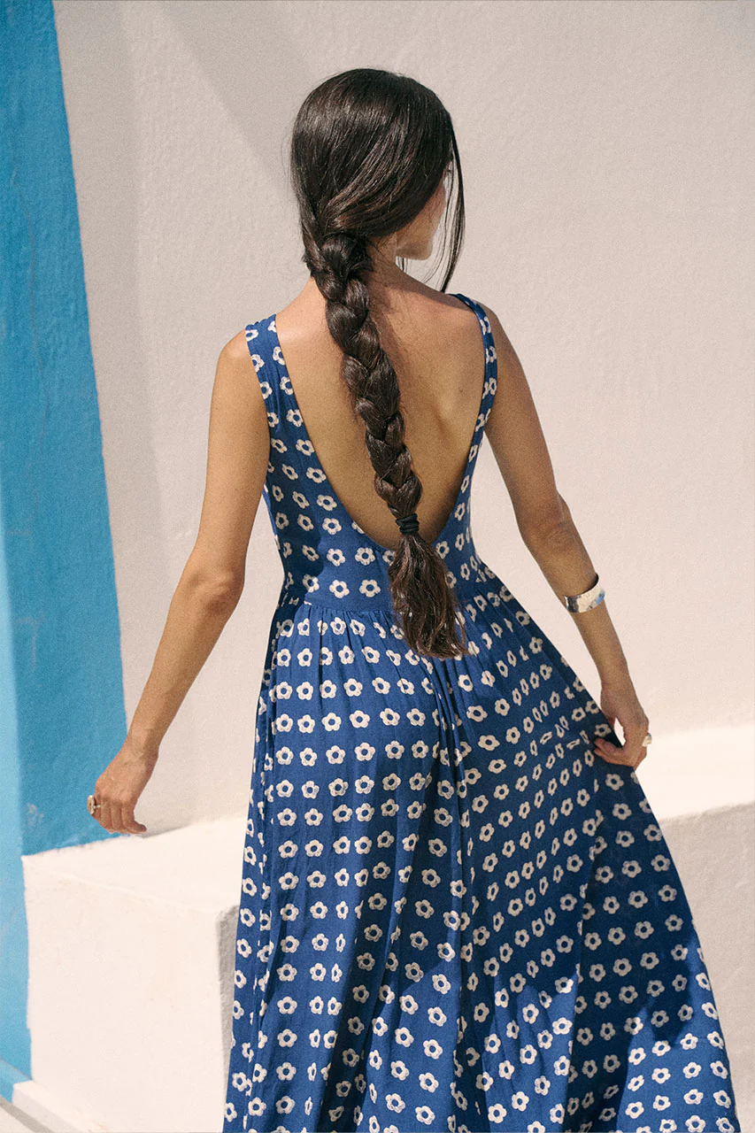 Veda Dress ~ Indigo - Image 5