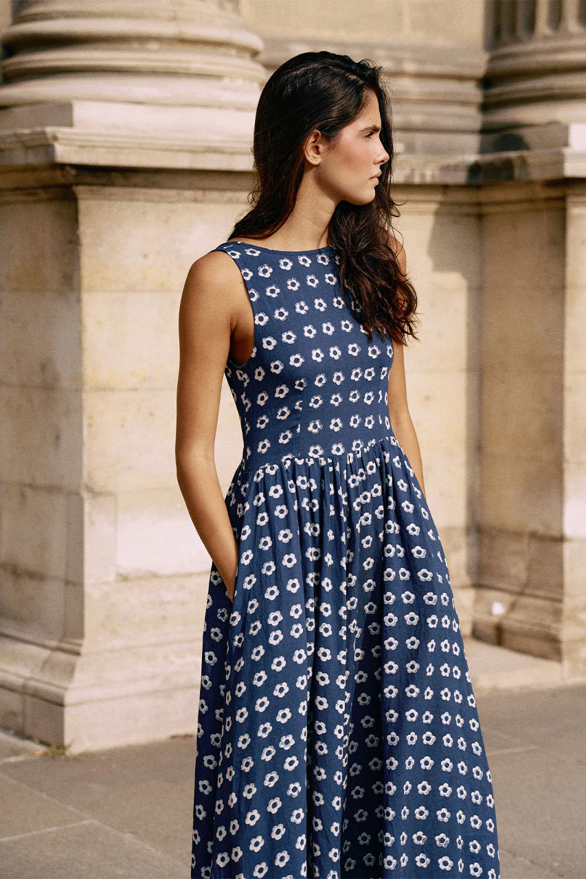 Veda Dress ~ Indigo - Image 7