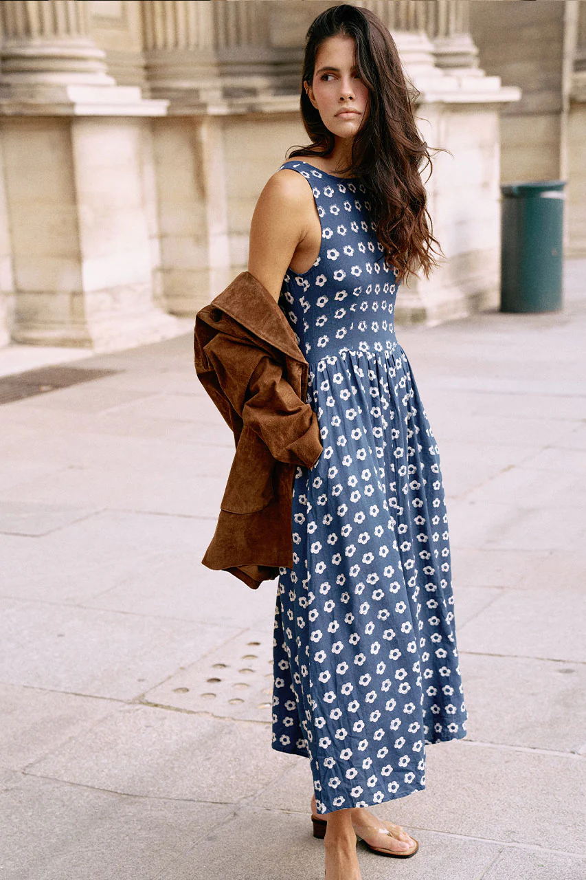 Veda Dress ~ Indigo - Image 8