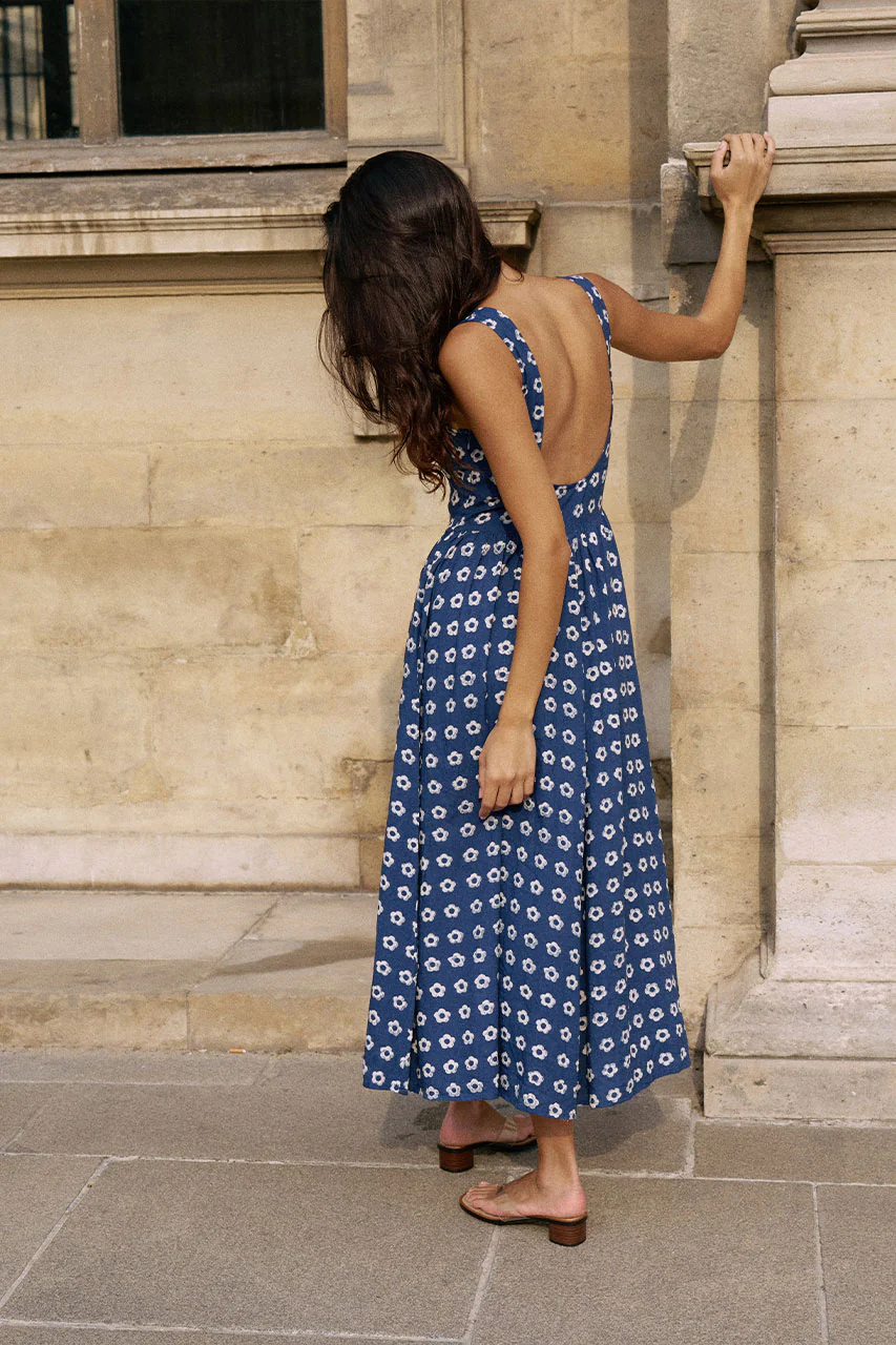 Veda Dress ~ Indigo - Image 9